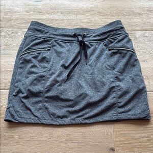 Tangerine Gray Mini athletic Skirt for Casual Wear